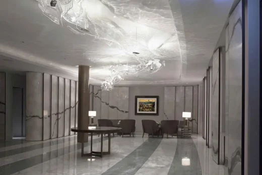 Lighting water effect chandelier
