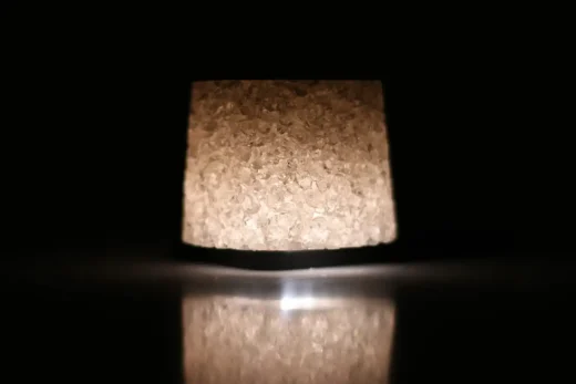 Recycled acrylic chip light