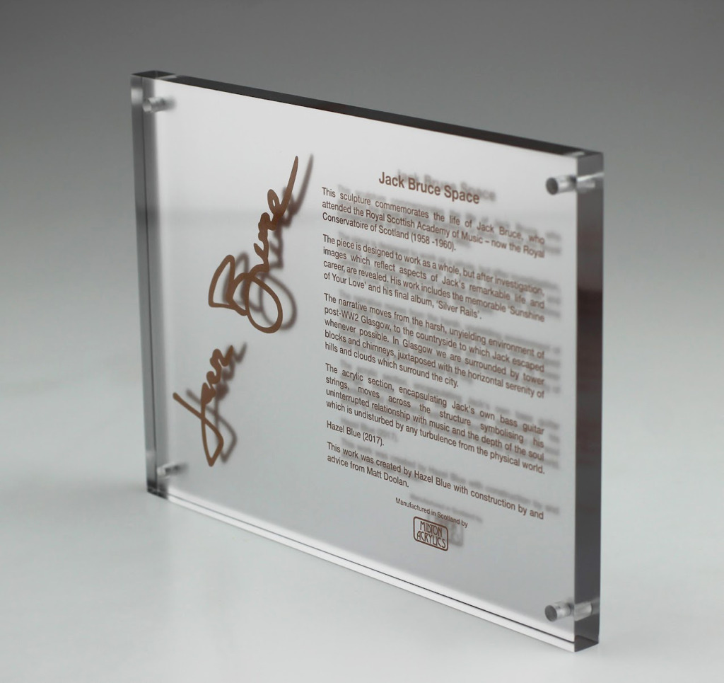 Plaque Plexiglass Transparent - Personnalisation