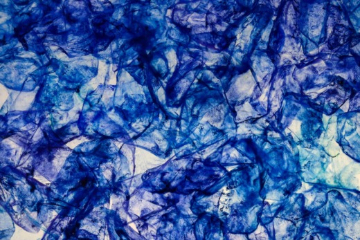 close up shot of bijou recycled acrylic in the remade range