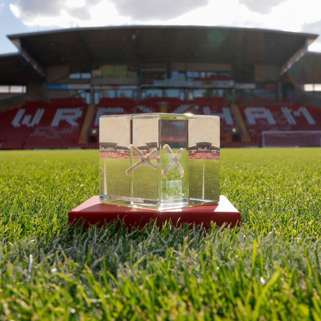 Wrexham AFC Memorabilia, Turf Embedments & Goal Net Keepsakes