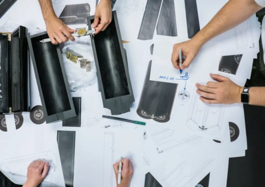 Engineering and technical planning for bespoke award manufacturing